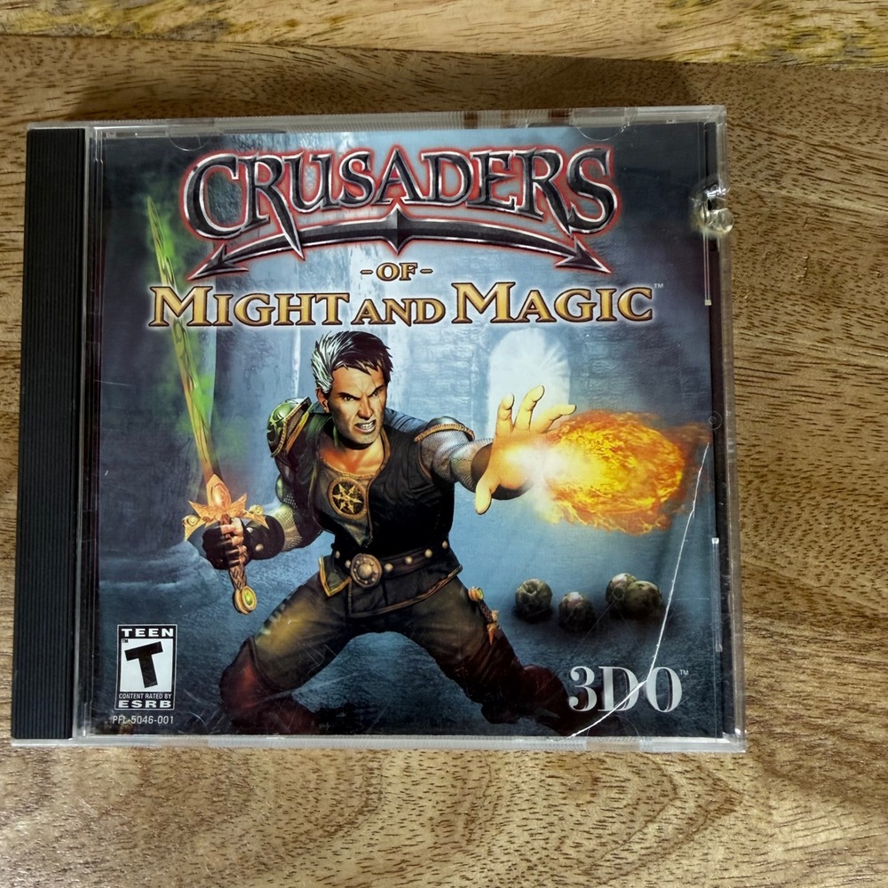 Crusaders of Might and Magic PC CD-ROM 1999 3DO Vintage Action RPG Video Game